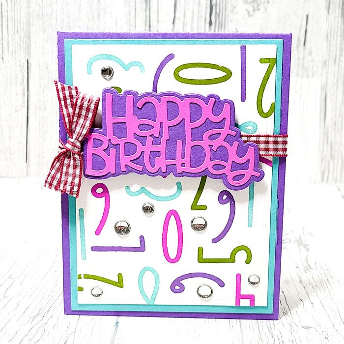 letters4lettertray Clear Stamp Set