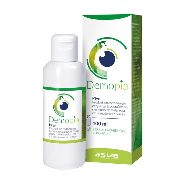 Demopia, płyn do oczyszczania powiek, 100 ml