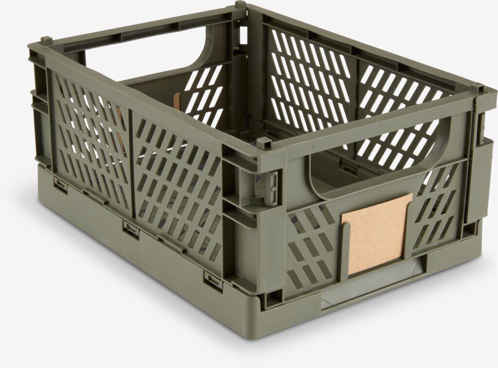 MILAS kurv MILAS B25xL34xH15 foldbar grøn