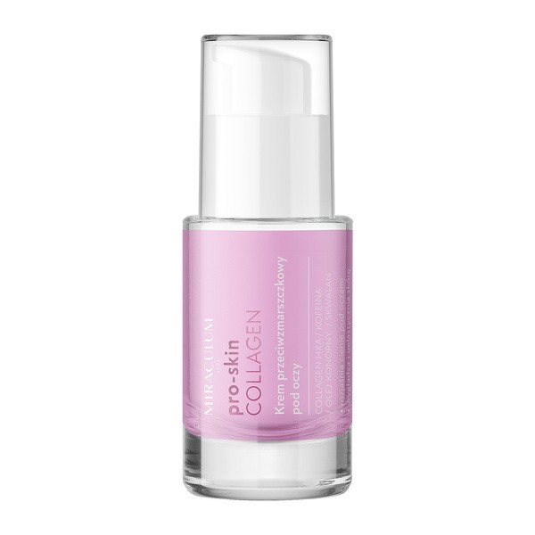 Miraculum Pro-Skin Collagen, krem przeciwzmarszczkowy pod oczy, 15 ml