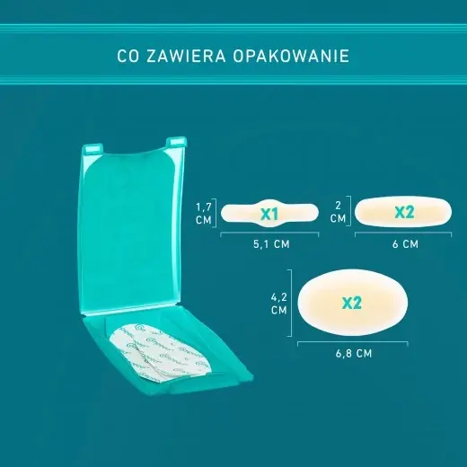 Compeed Plastry na pęcherze, mix, 5 szt.
