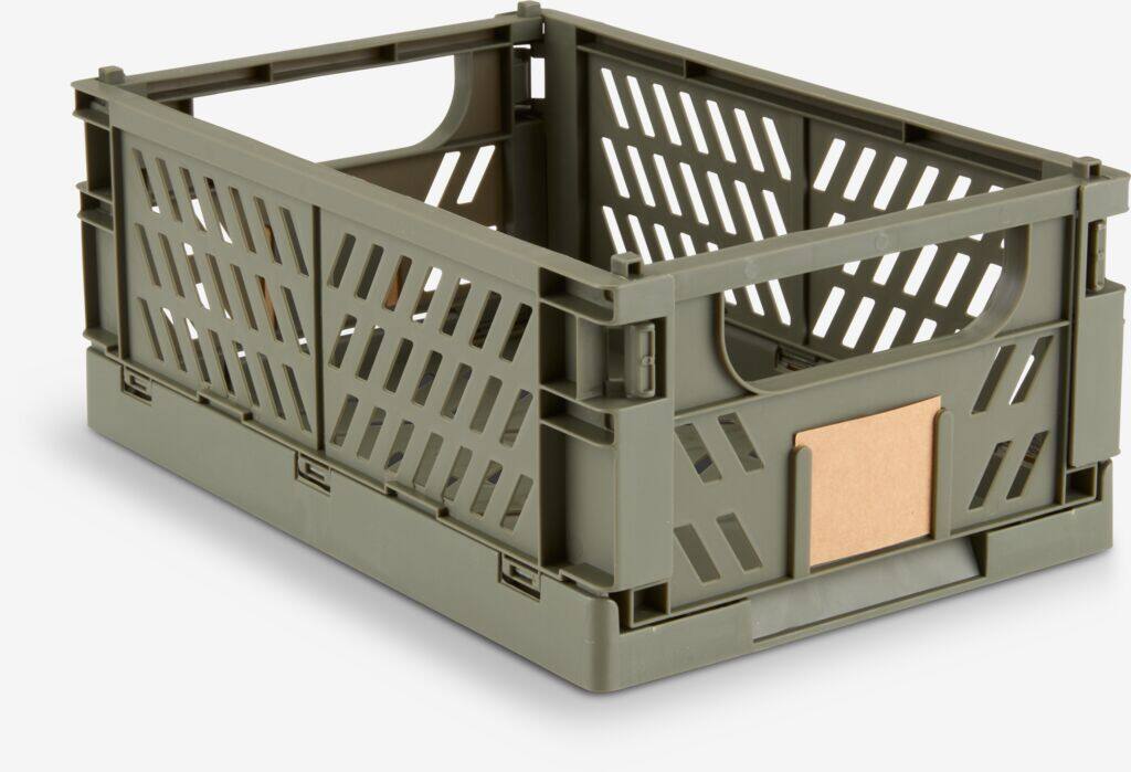 MILAS kurv MILAS B16xL25xH10 foldbar grøn