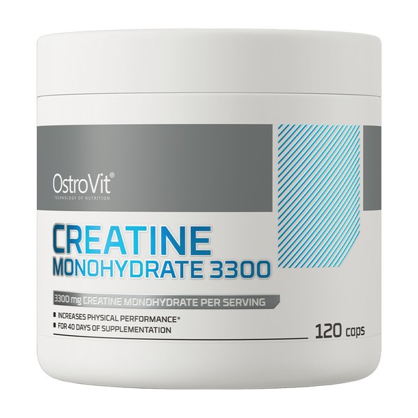 OstroVit Creatine Monohydrate 3300, kapsułki, 120 szt.