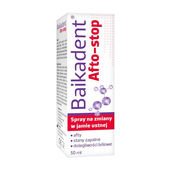 Baikadent Afto-stop, spray, 30 ml