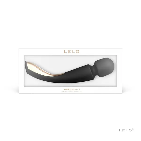 LELO Smart Wand 2 Large, wibrator, czarny, 1 szt.