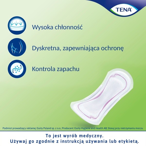 TENA Lady Normal, specjalistyczne podpaski, 12 szt.