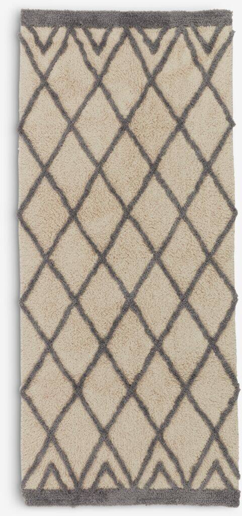 PENGEURT Tæppe PENGEURT 70x160 off-white/grå