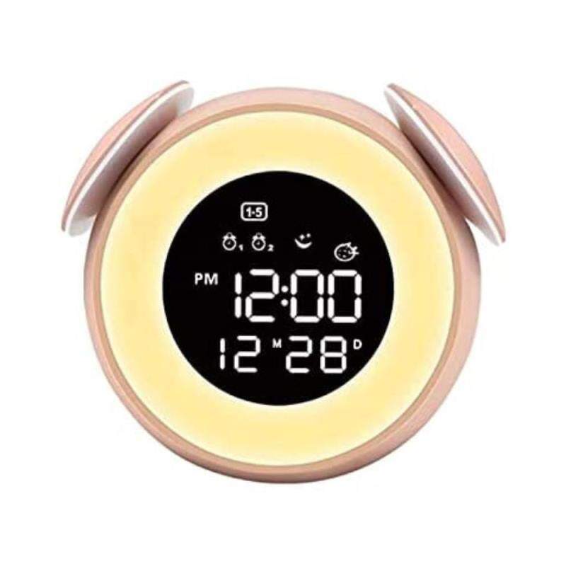 Sveglia digitale con simulazione di alba/tramonto e luce di sveglia