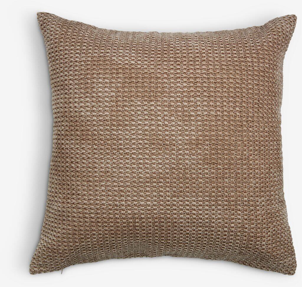 FOREST VIOLET Pyntepude FOREST VIOLET 45x45 ecru/brun