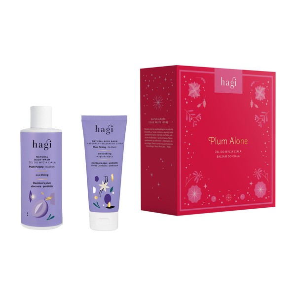 Hagi, zestaw Plum Alone