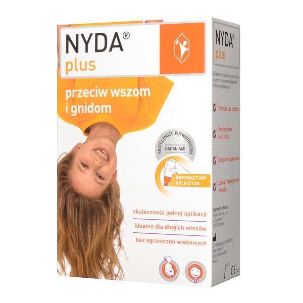 Nyda Plus, preparat likwidujący wszy i gnidy, 100 ml