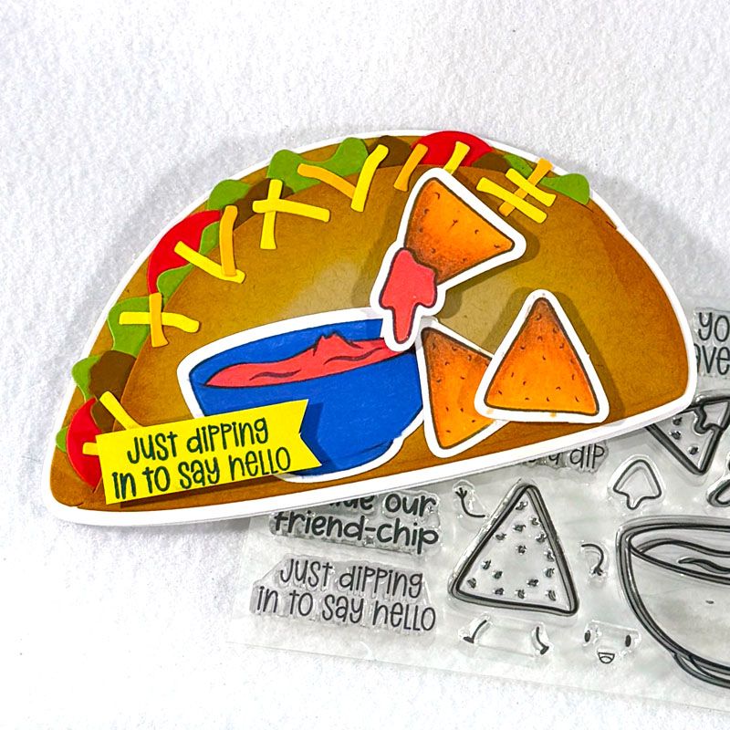 Chips Galore Clear Stamps Set of 16