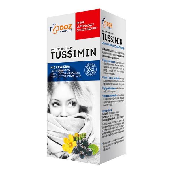DOZ PRODUCT Tussimin, syrop, 120 ml