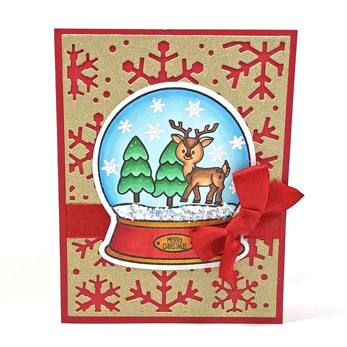 snowglobe2stamp Clear Stamp Set of 19