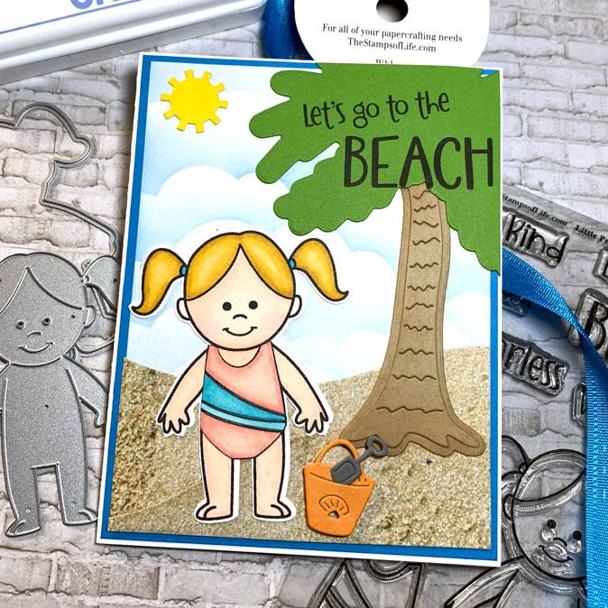 Little Peeps Katie Clear Stamp Set