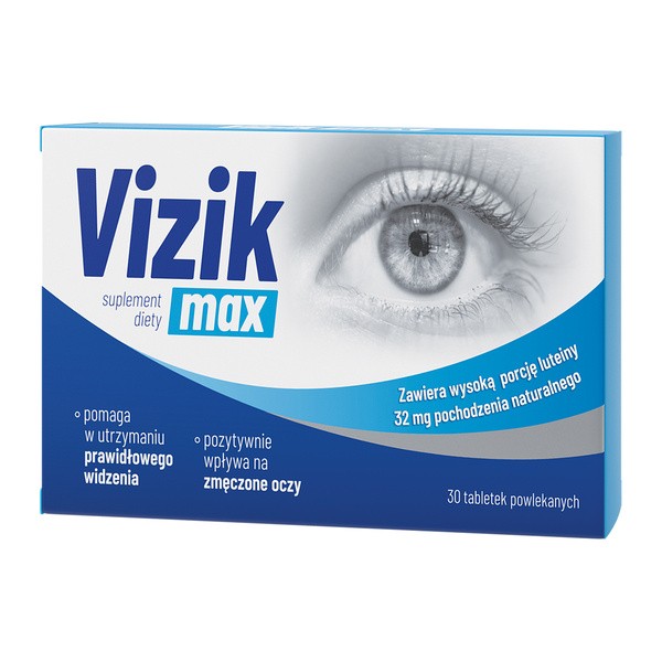 Vizik Max, tabletki powlekane, 30 szt.