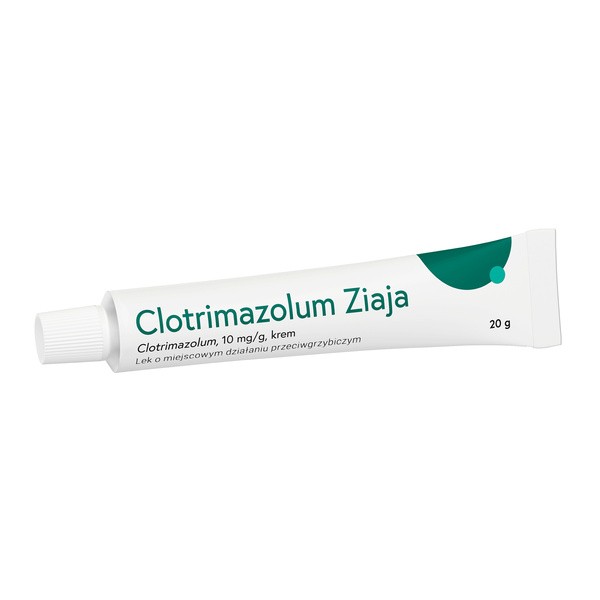 Clotrimazolum Ziaja, 1%, krem, 20 g