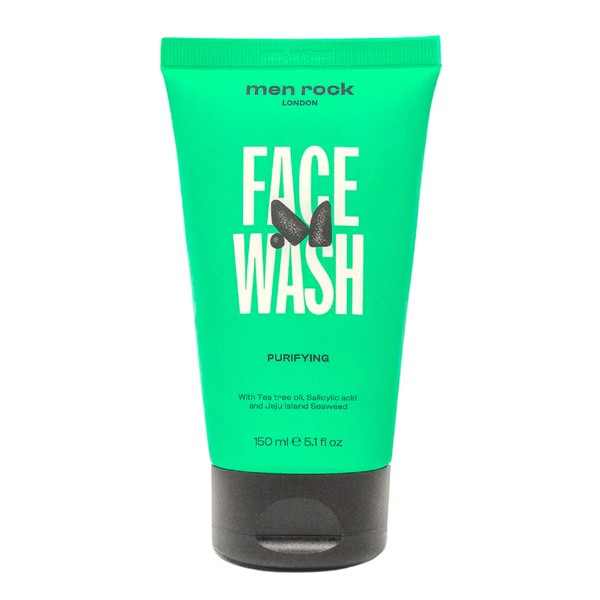 Men Rock, oczyszczający żel do mycia twarzy, 150 ml