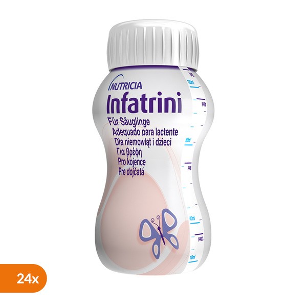Infatrini, dla niemowląt i dzieci, płyn, 24 x 125 ml