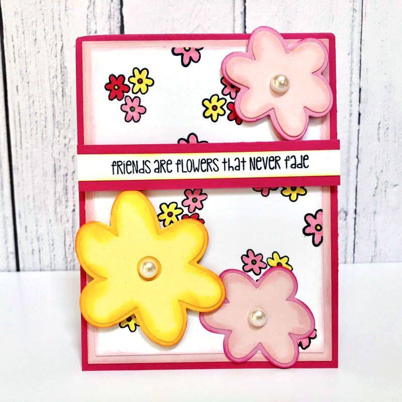 Flower for HSN Clear Stamp Set