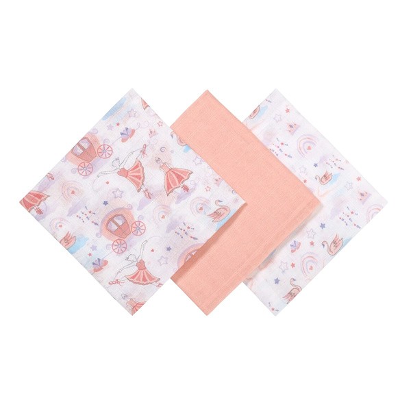 Babyono, Pieluszki muślinowe 348/11, 3 szt.