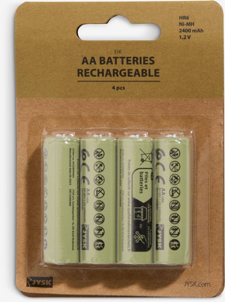 EIK AA-batterier 4 stk./pakke