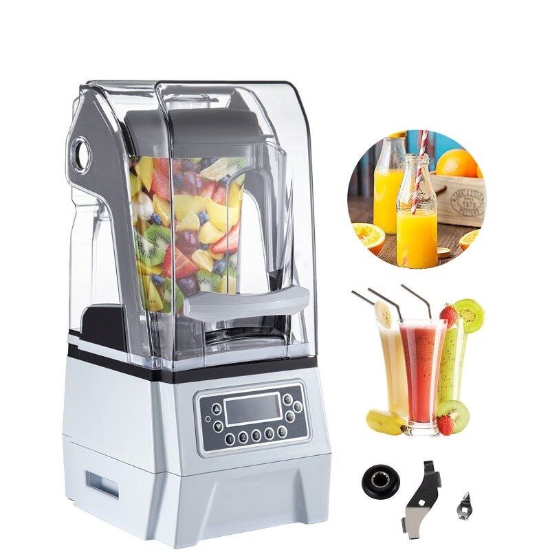 1.5L Smoothie Glass Blender Electric Kitchen Mixer Portable Chopper Cooking Appliances for Vegetables Fruits Commercial