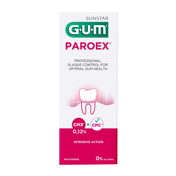 Gum Paroex 0.12% CHX, płyn do płukania jamy ustnej, 300 ml