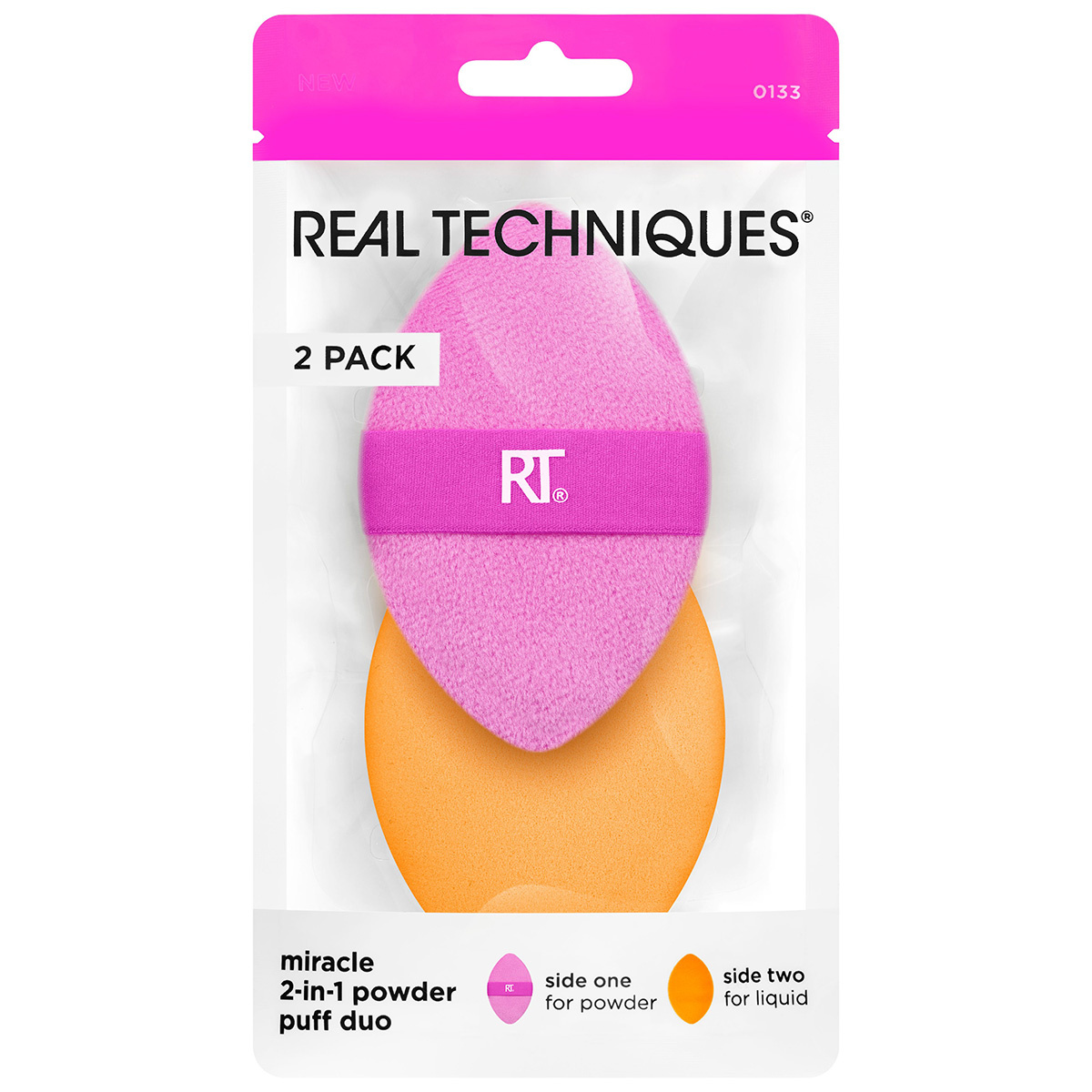 Real Techniques Miracle 2-in1 Powder Puff Duo