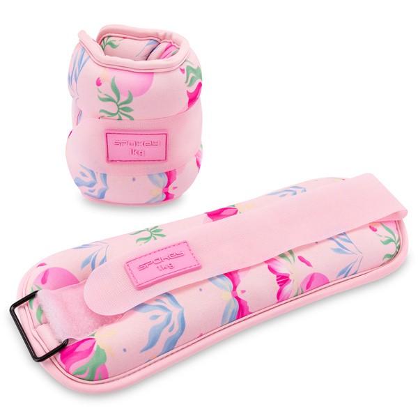 Spokey The Bloom, Obciążenia na kostki i nadgarstki, 2 × 1 kg