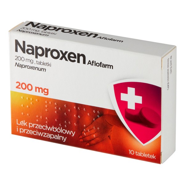 Naproxen Aflofarm, 200 mg, tabletki, 10 szt.