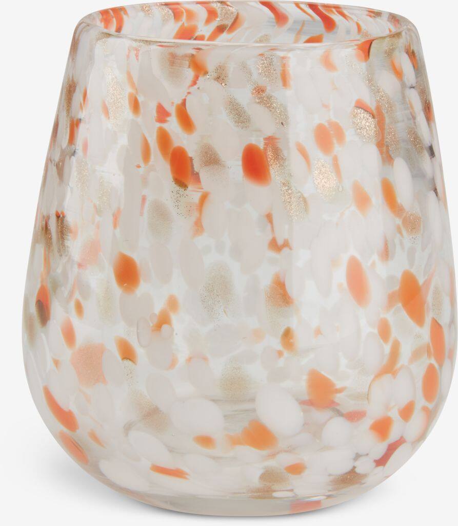 SVENDSEN SVENDSEN Fyrfadsstage Glas Ø9xH10cm