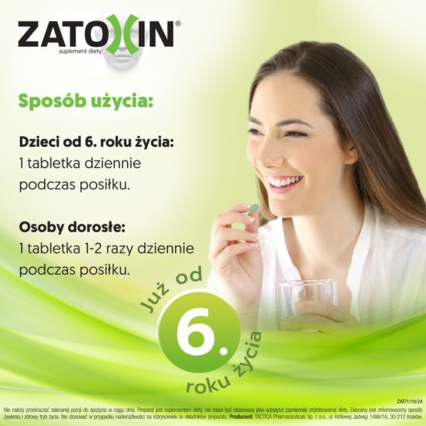 Zatoxin, tabletki powlekane, 60 szt.