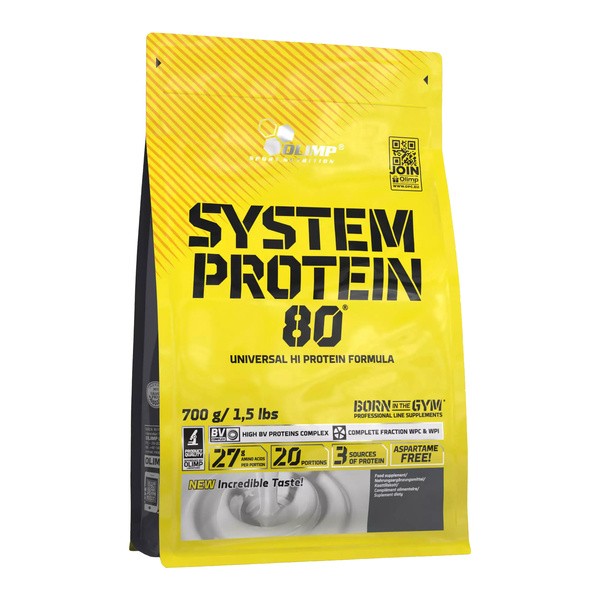 Olimp System Protein 80, proszek, smak waniliowy, 700 g