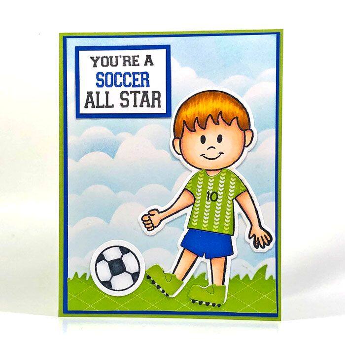 sports2stamp Clear Stamp Set