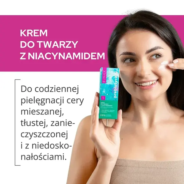 Vianek, krem prebiotyczny z niacynamidem, 50 ml