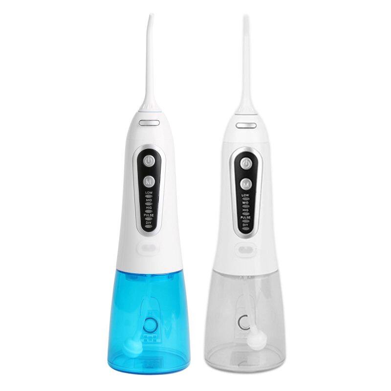 Idropulsore Orale Portatile (Capacità 300 ml), Senza Fili, Ideale per la Cura di Ponti Dentali