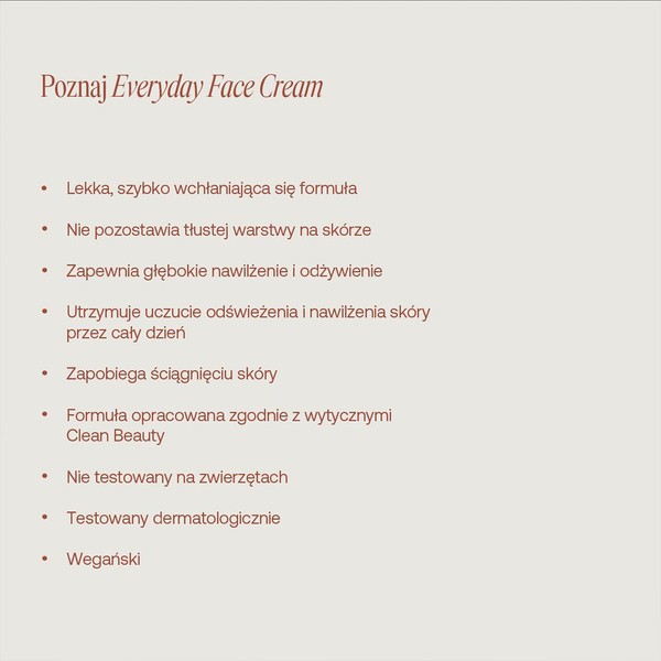 Sord Everyday Face Cream, lekki nawilżający krem do twarzy dla mężczyzn, 50 ml