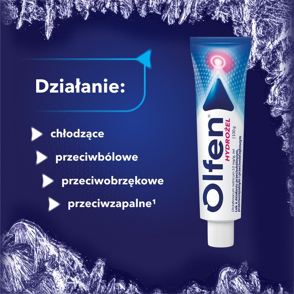 Olfen hydrożel (Olfen Żel), 10 mg/g, żel, 100 g (tuba)