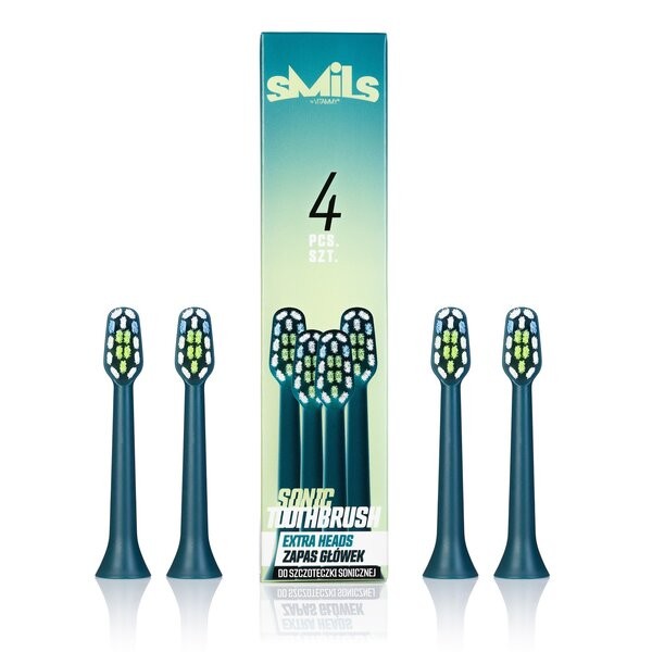 Vitammy, Końcówki do szczoteczki sonicznej Smils Deep Water, 4 szt.