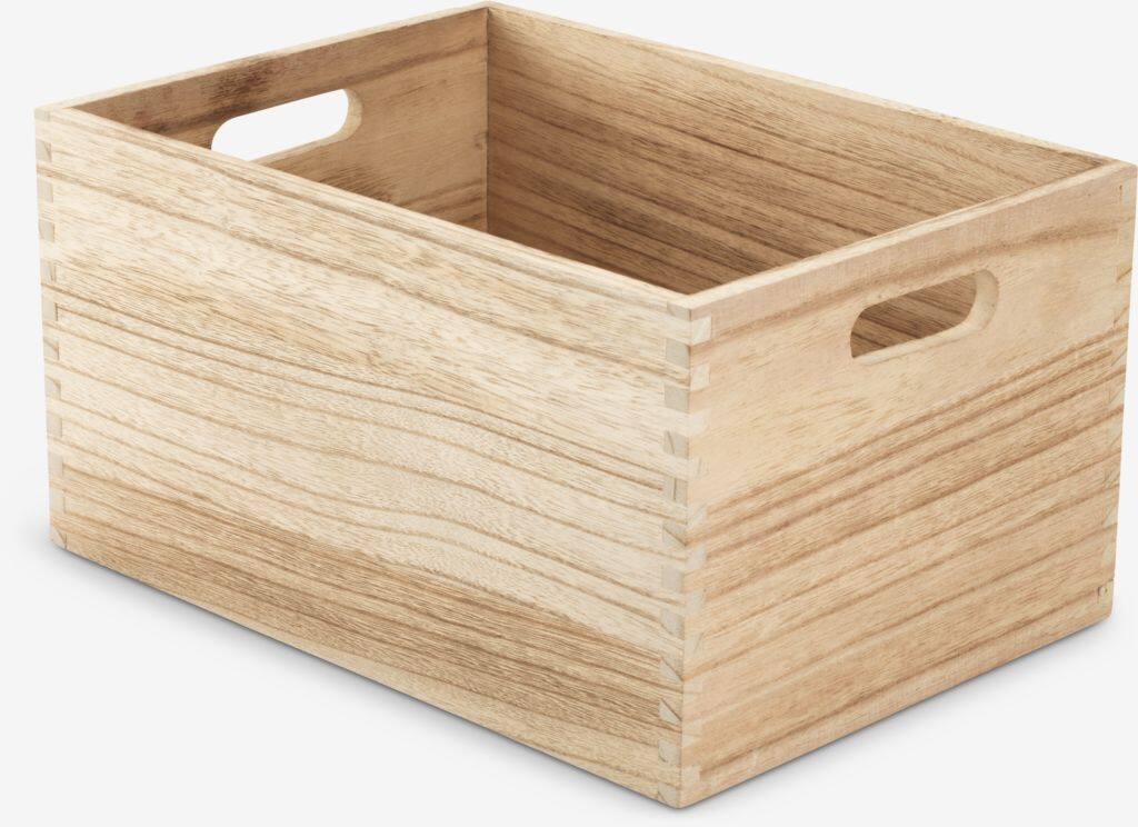 THORMOD Kurv THORMOD B24xD34xH18cm naturlig farve