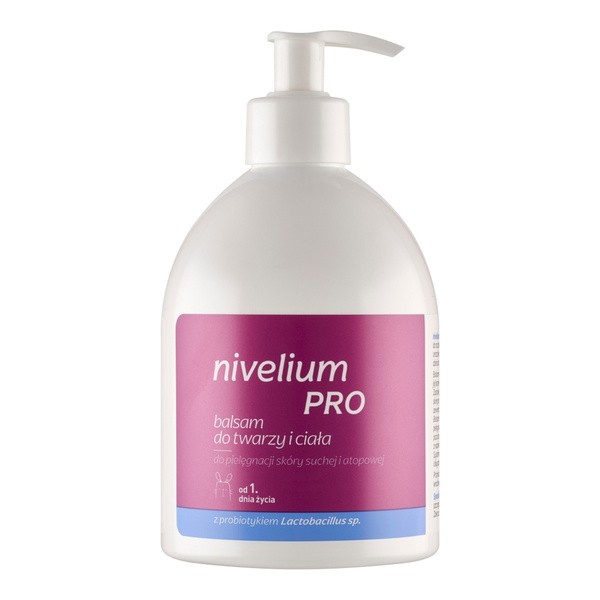 Nivelium Pro, balsam, do twarzy i ciała, 400 ml