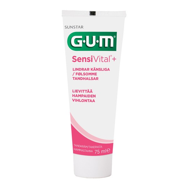 Gum SensiVital+, pasta do nadwrażliwych zębów, 75 ml