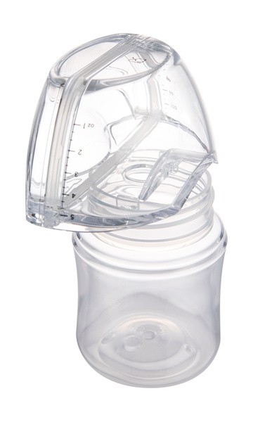 Canpol Babies, pojemnik na mleko do laktatora muszlowego Hands-free, 120 ml, 1 szt.