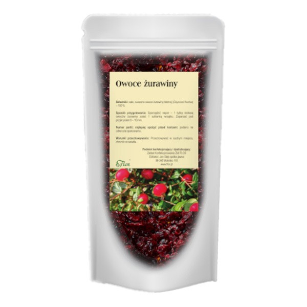 Flos, Żurawina owoce, 50 g