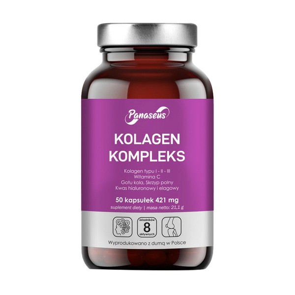 Panaseus Kolagen kompleks, kapsułki, 50 szt.