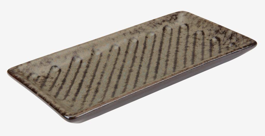 GESUNDA GESUNDA bakke B11xD21xH2cm med mat glas