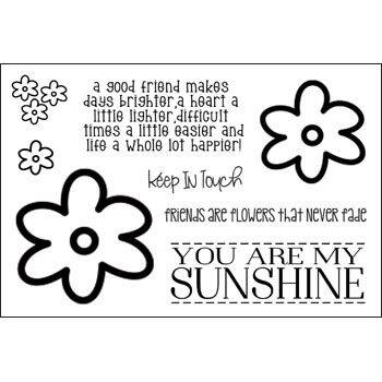 Flower for HSN Clear Stamp Set
