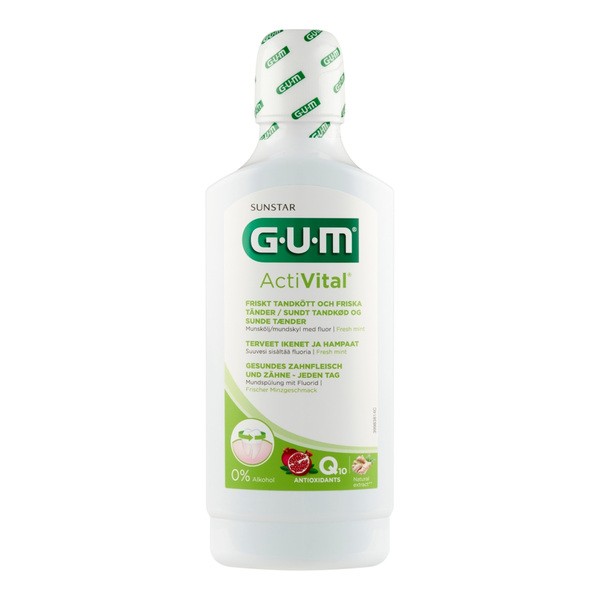 Gum ActiVital, płyn do płukania jamy ustnej, 500 ml