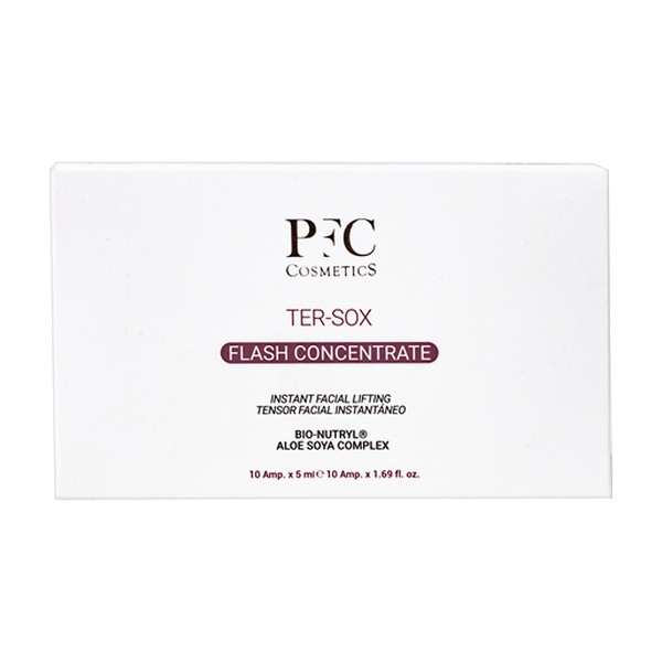 PFC Cosmetics Ter-Sox Flash, koncentrat o wielokierunkowym działaniu, 10 x 5 ml